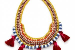 Akong London Tassel Tribal Necklace