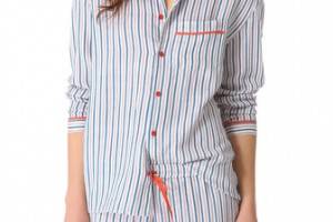 ALAS Dusk Stripe PJ Shirt