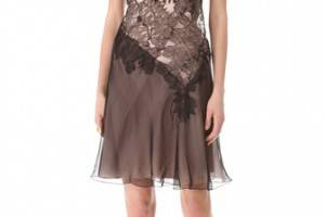 Alberta Ferretti Collection Sleeveless Lace Dress