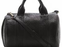 Alexander Wang Rocco Duffel with Gold Tone Hardware