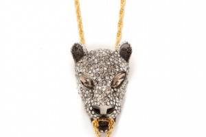 Alexis Bittar Cordova Jaguar Necklace