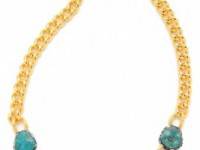 Alexis Bittar Cordova Link Chrysocolla Necklace