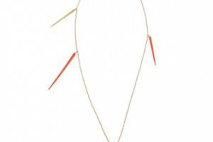 Alexis Bittar Crystal Spear Necklace