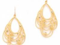 Alexis Bittar Floral Lace Earrings