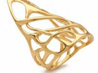 Alexis Bittar Liquid Draping Interlaced Ring