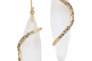 Alexis Bittar Mod Winding Drop Earrings