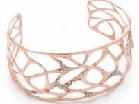 Alexis Bittar Small Pave Interlace Cuff