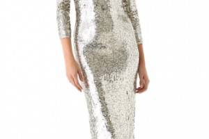 alice + olivia Abbey Sequin Dress