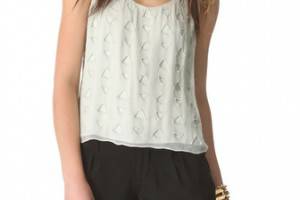 alice + olivia Beaded Tank Top