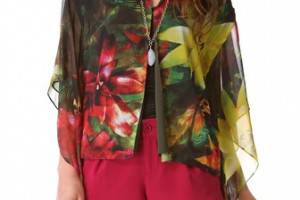 alice + olivia Brighton Cropped Kimono Jacket