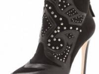 alice + olivia Denby Embellished Booties