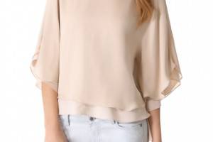 alice + olivia Hampton Tunic Top