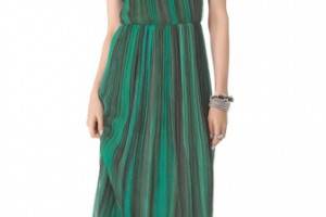 alice + olivia Ida Crisscross Maxi Dress