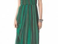 alice + olivia Ida Crisscross Maxi Dress