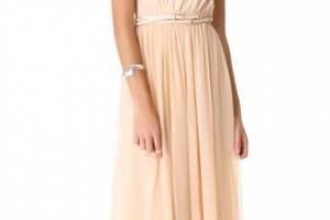 alice + olivia Triss Dress with Leather Band