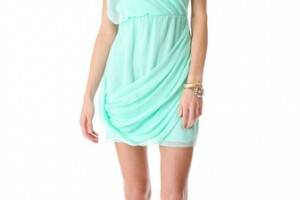 alice + olivia Wesson One Shoulder Dress