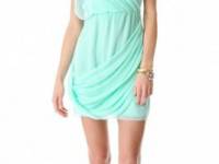 alice + olivia Wesson One Shoulder Dress
