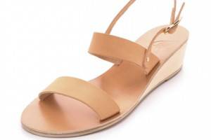 Ancient Greek Sandals Clio Demi Wedge Sandals