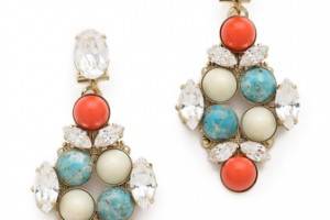 Anton Heunis Crystal Drop Earrings