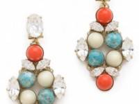 Anton Heunis Crystal Drop Earrings