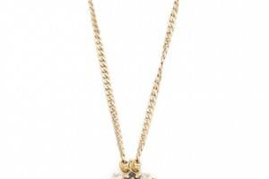 Anton Heunis Crystal Pyramid Necklace