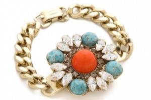 Anton Heunis Floral Cluster Bracelet