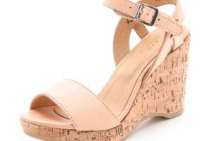 A.P.C. Cork Wedge Sandals