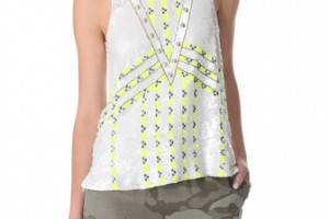 April, May Casper Beaded Tank