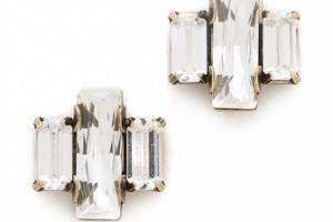 AUDEN Crystal Stud Earrings