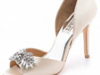 Badgley Mischka Nikki Satin Pumps