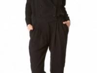 Band of Outsiders Collar &amp; Button Jumpsuit