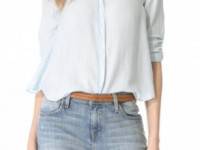 Band of Outsiders Cropped Boxy Shirt