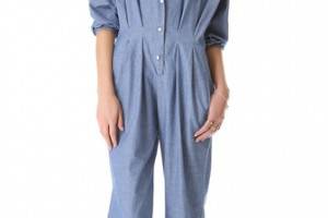Band of Outsiders Jumpsuit with Collar
