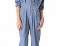 Band of Outsiders Jumpsuit with Collar