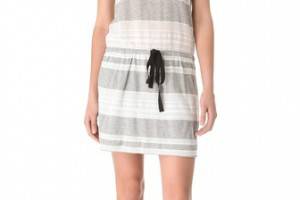 Band of Outsiders Lace T-Shirt Dress