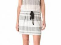 Band of Outsiders Lace T-Shirt Dress