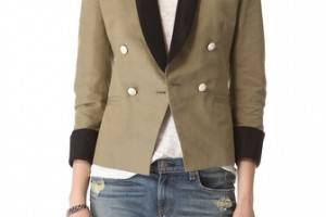 Band of Outsiders Shawl Collar Jacket