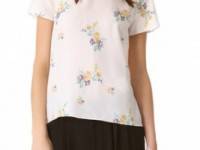 Band of Outsiders Short Sleeve Blouse