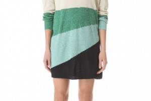 Band of Outsiders Striped Sweater Dress