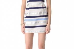 BB Dakota Delaine Stripe Dobby Dress