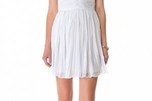 BB Dakota Graciela Pleated Chiffon Dress