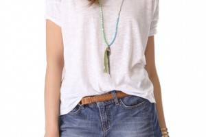 BB Dakota Marat Cutout Shoulder Tee