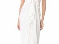 BCBGMAXAZRIA Barbara One Shoulder Gown