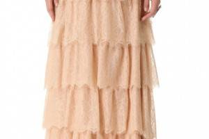 BCBGMAXAZRIA Edita Ruffle Skirt