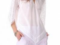 BCBGMAXAZRIA Elyza Lace Top