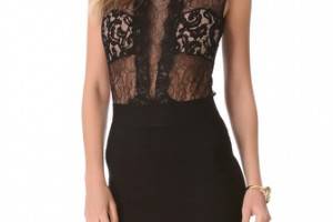 BCBGMAXAZRIA Lace Bodysuit