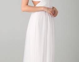 BCBGMAXAZRIA Mara Open Back Gown