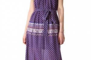 BCBGMAXAZRIA Mia Paisley Maxi Dress