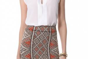 BCBGMAXAZRIA Oakley Top