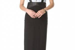 BCBGMAXAZRIA Suspender Jumper